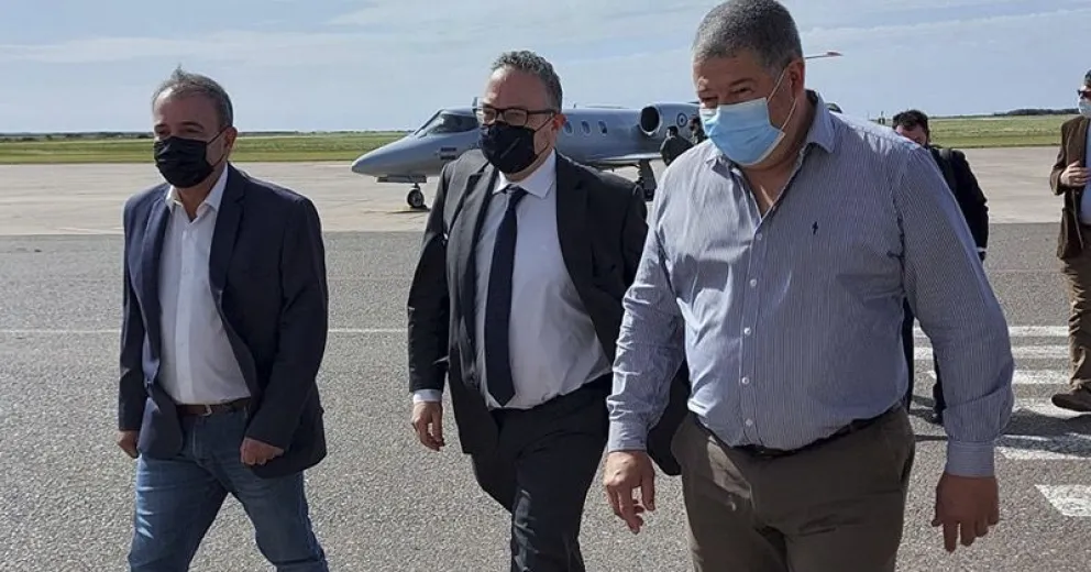 El ministro Kulfas en Río Negro: “Vamos a exportar el viento de la Patagonia” 