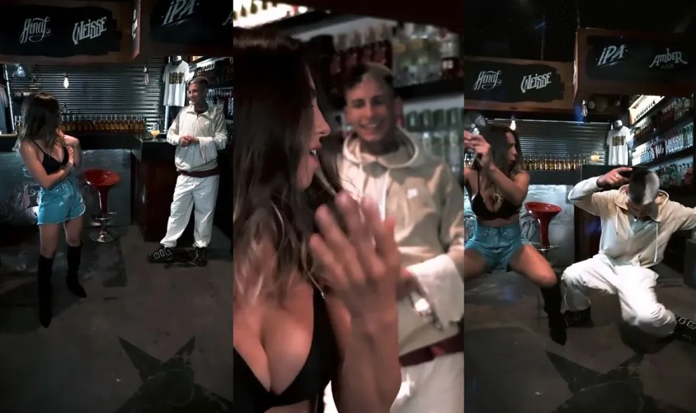 Cinthia Fernández grabó un video súper hot con L-Gante y estallaron las redes ¡miralo!