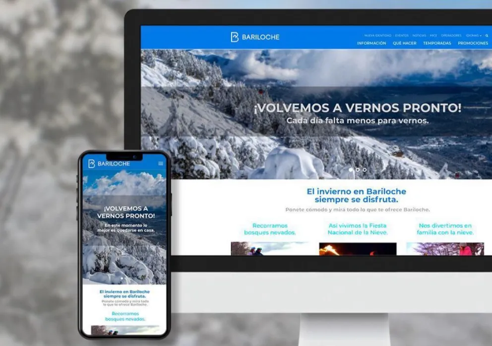 Bariloche será premiada por su estrategia de comunicación promocional en pandemia 