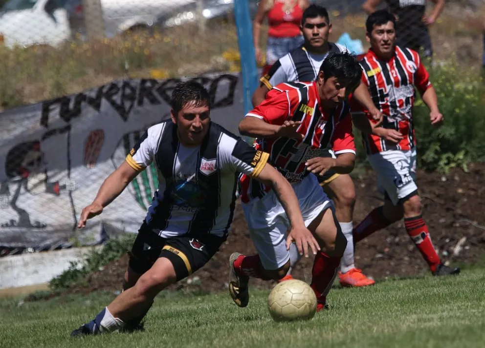 Lácar ganaba 1 a 0 y Junior se retiró del campo de juego 