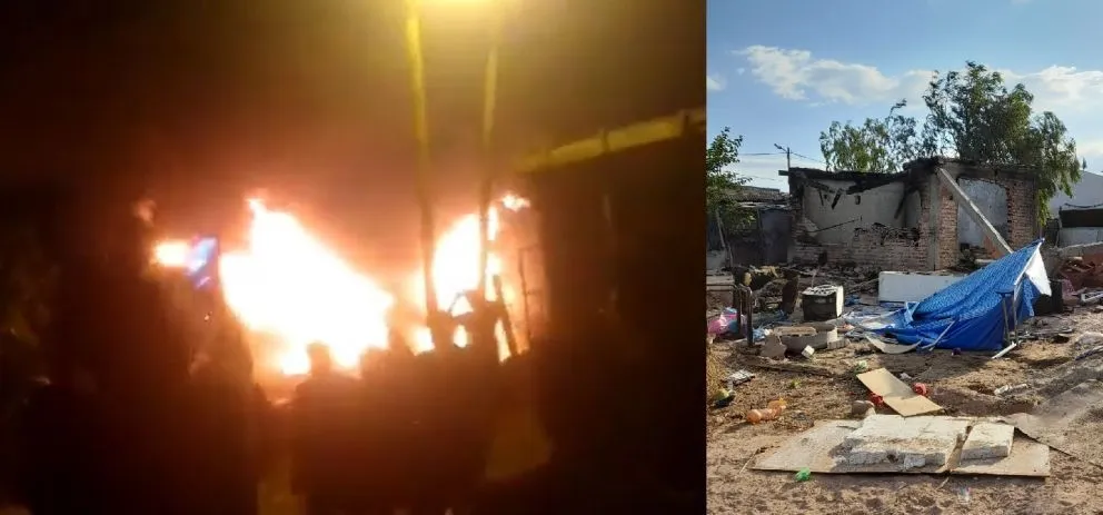 Incendiaron la casa del sospechoso de golpear a un nene hasta morir