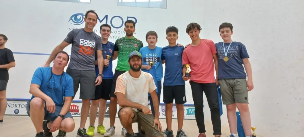 Nuevo encuentro de squash patagónico en Comodoro