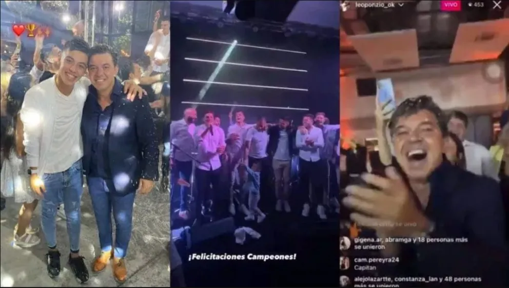 VIDEO: Los jugadores de River le pidieron a Gallardo que se quede