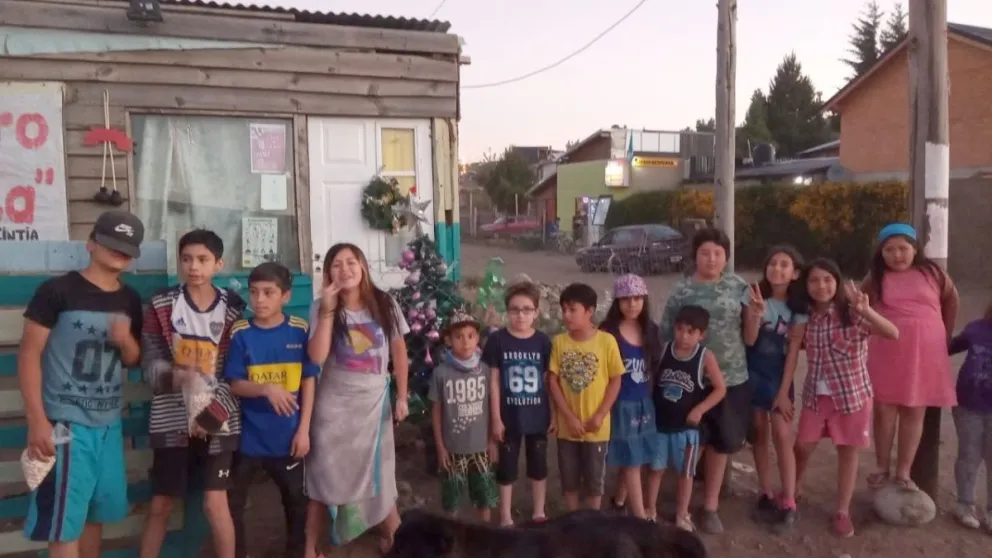 Papá Noel almorzará en el Alun Ruca y necesitan una ayuda de la comunidad