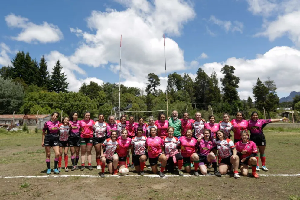 Se realizó el último encuentro femenino del rugby de Los Lagos