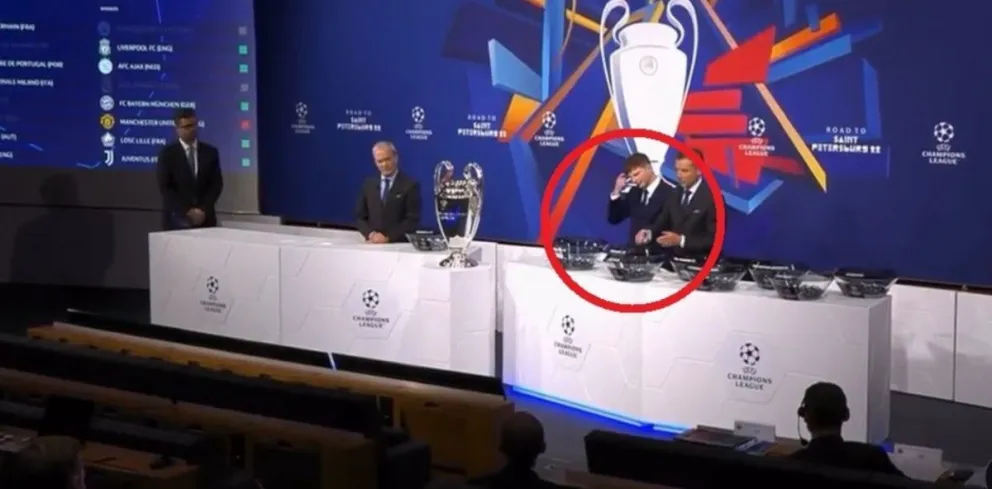 Escándalo: por un error se vuelve a sortear la Champions League