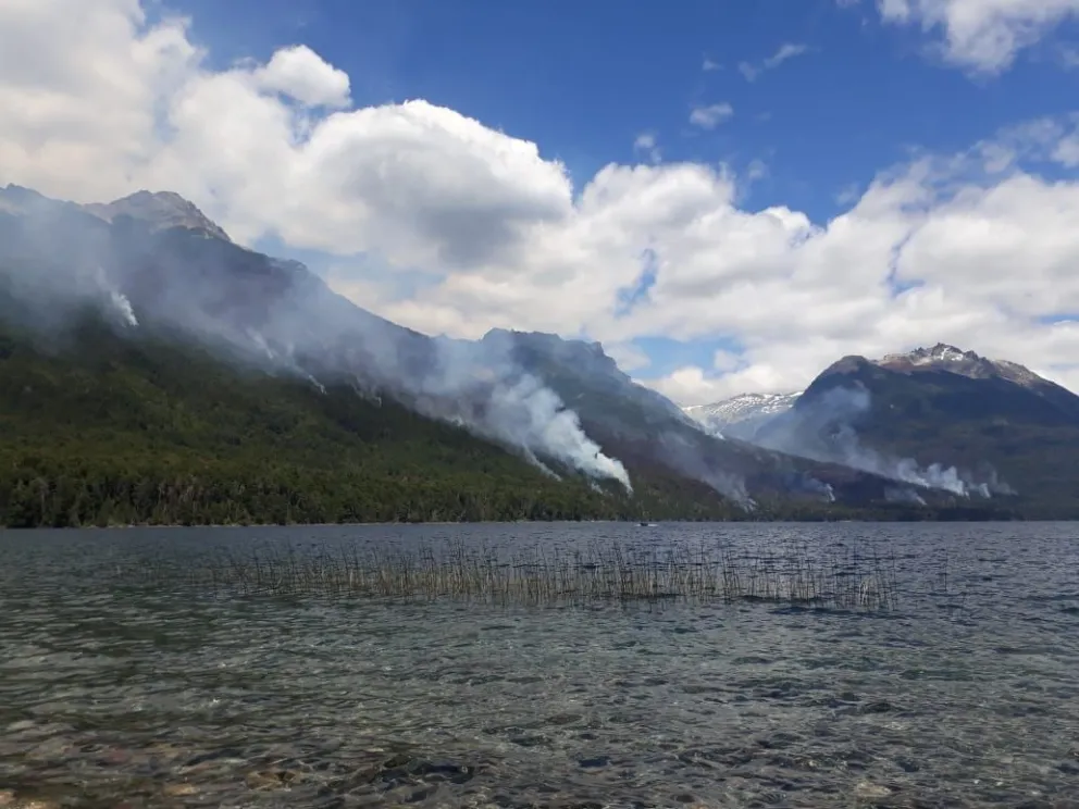 ¿Por qué se llama Martin el lago cuyos bosques arden?