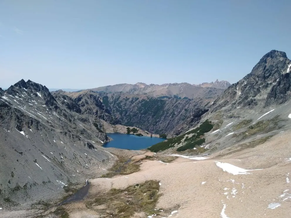 Apareció en refugio López el perdido en Laguna Negra