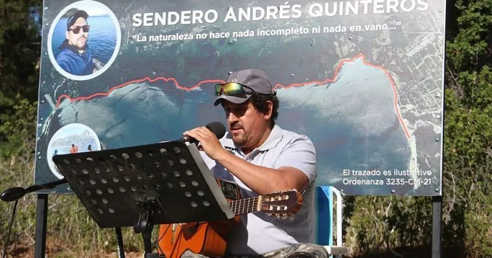 “Es definitiva la creación del sendero Andrés Quinteros, habrá que analizar su recorrido y extensión”