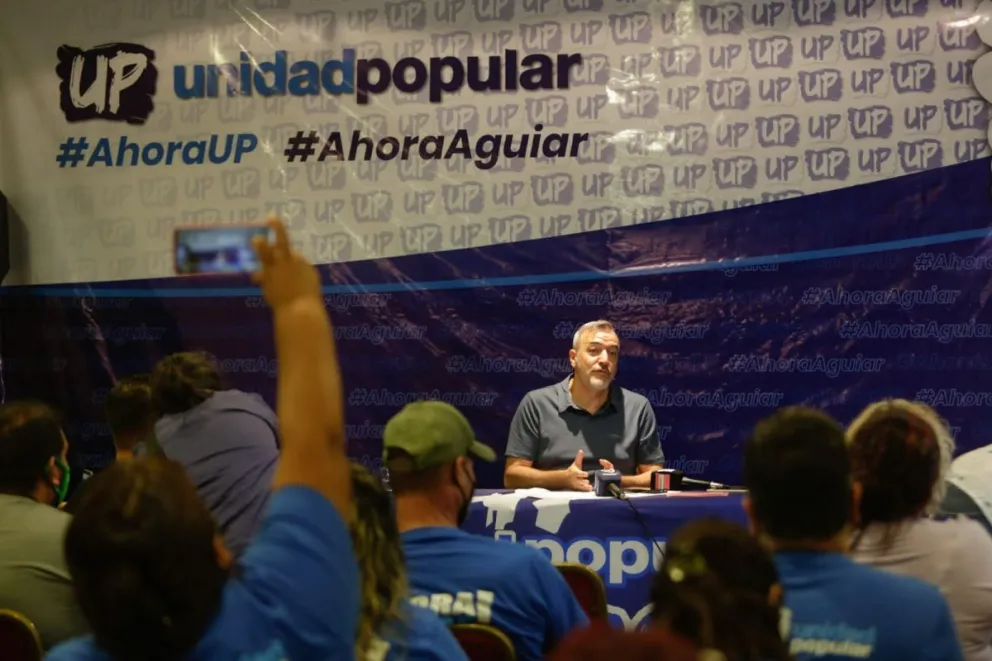 Rodolfo Aguiar presentó Unidad Popular en Bariloche