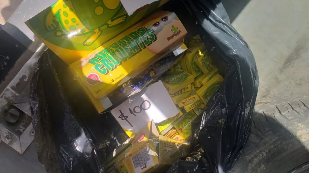 Secuestraron gran cantidad de pirotecnia 
