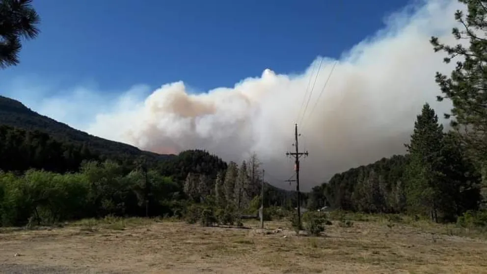 Piden circular con precaución por Ruta 40 por presencia de humo