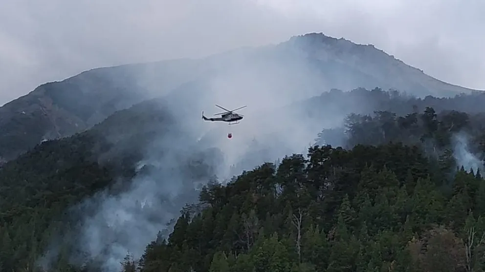 Aseguran que el incendio llegaría a la zona de Villegas en el día de hoy