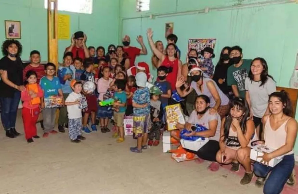 El 2° Encuentro Solidario en el Inta fue para comprar camisetas a sus dos equipos de fútbol infantil