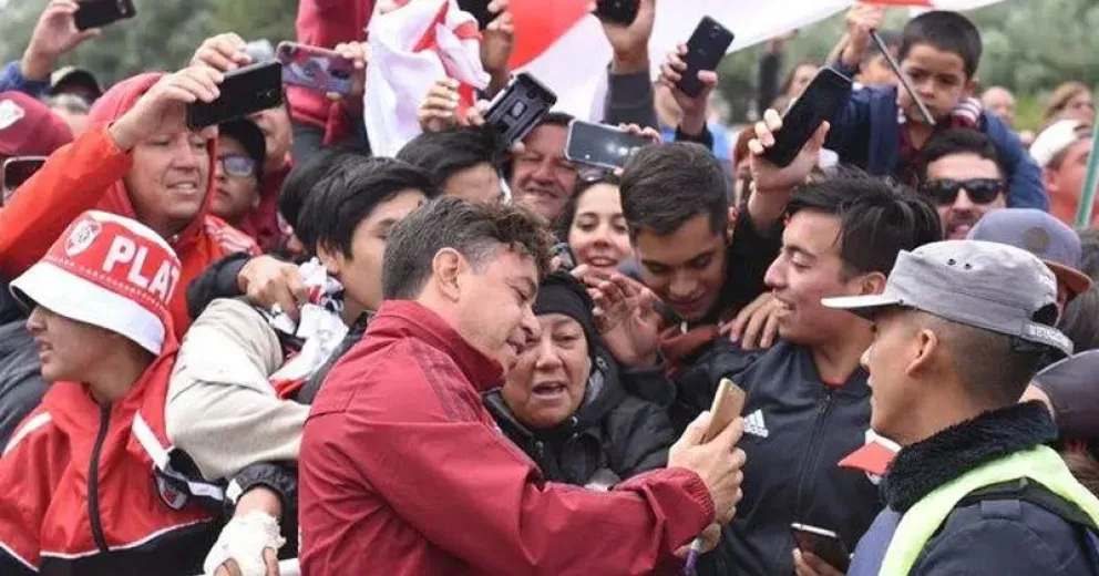 Gallardo ya está en San Martín de los Andes y River podría hacer pretemporada en esa ciudad