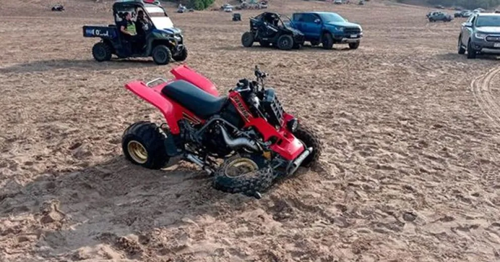 El barilochense que chocó con su UTV en Pinamar está internado en terapia intensiva