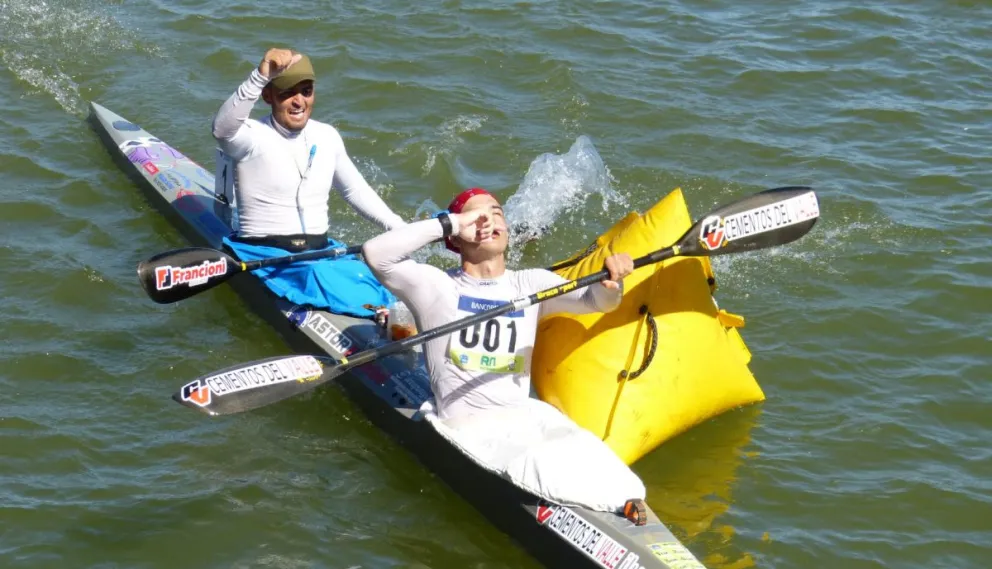 La dupla Pinta-Lucero y la difícil misión de salir a defender el título en la Regata Internacional del río Negro
