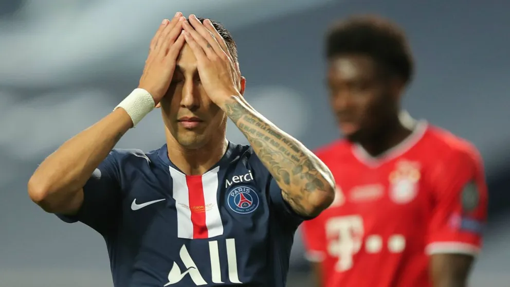 El cuerpo médico de PSG confirmó que Ángel Di María dio positivo por coronavirus