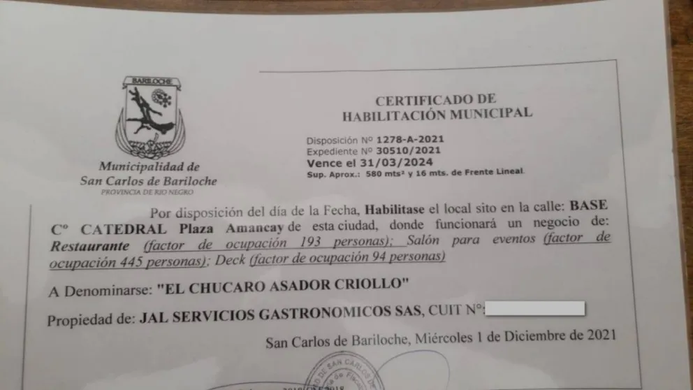 Restaurante clausurado: “No incurrimos en ninguna irregularidad”