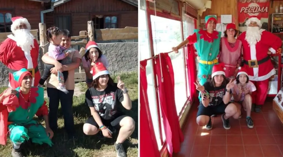 Con la ilusión de todos los años, los más pequeños fueron los protagonistas de las Fiestas en el barrio El Mallín 
