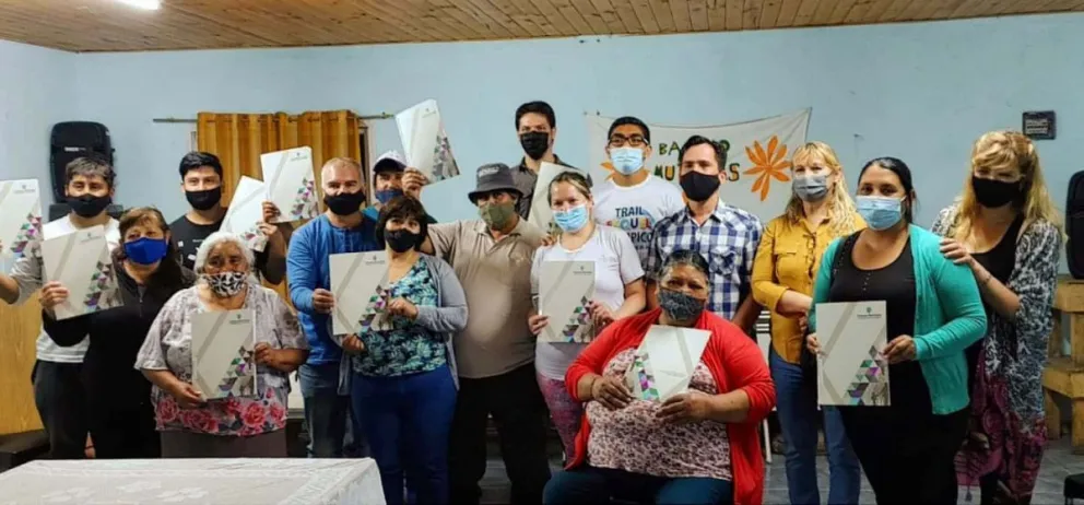 Vecinos del Mutisias celebraron la regularización dominial de lotes