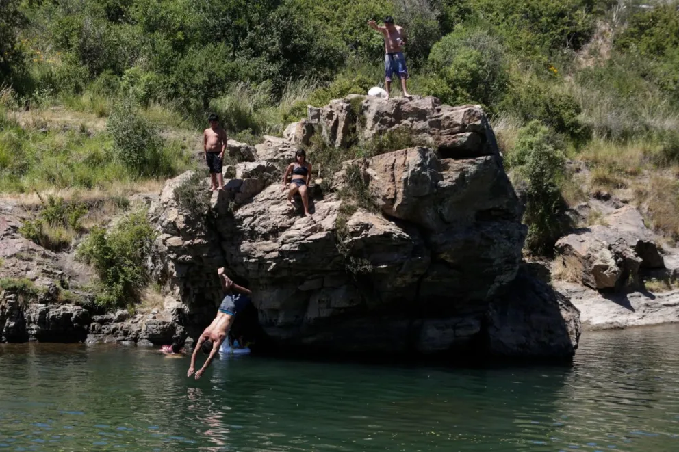 El calor dibujó postales de diversión durante el fin de semana 