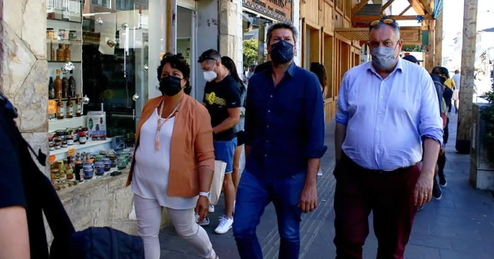 Lammens caminó por Mitre y vivió el “boom” turístico en primera persona