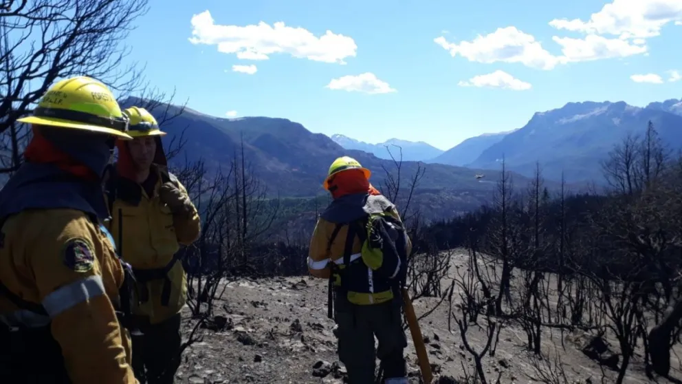 El reporte del incendio en lago Martin asegura que no hay nuevos focos