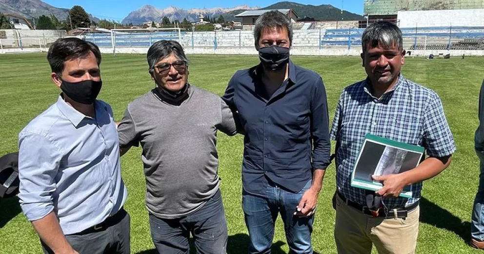 Lammens vio los avances del predio de Cruz del Sur