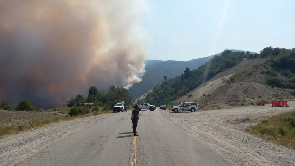 Se habilitó nuevamente la circulación en Ruta 40 entre Bariloche y El Bolsón