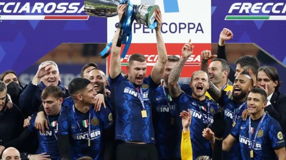 Video: Con un gol agónico, Inter superó a Juventus y se quedó con la Supercopa de Italia