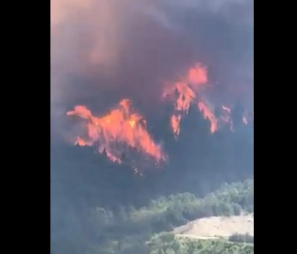 Vecina de El Manso: "Con la lluvia tuvimos la oportunidad de extinguir el fuego, pero otra vez no sucedió"