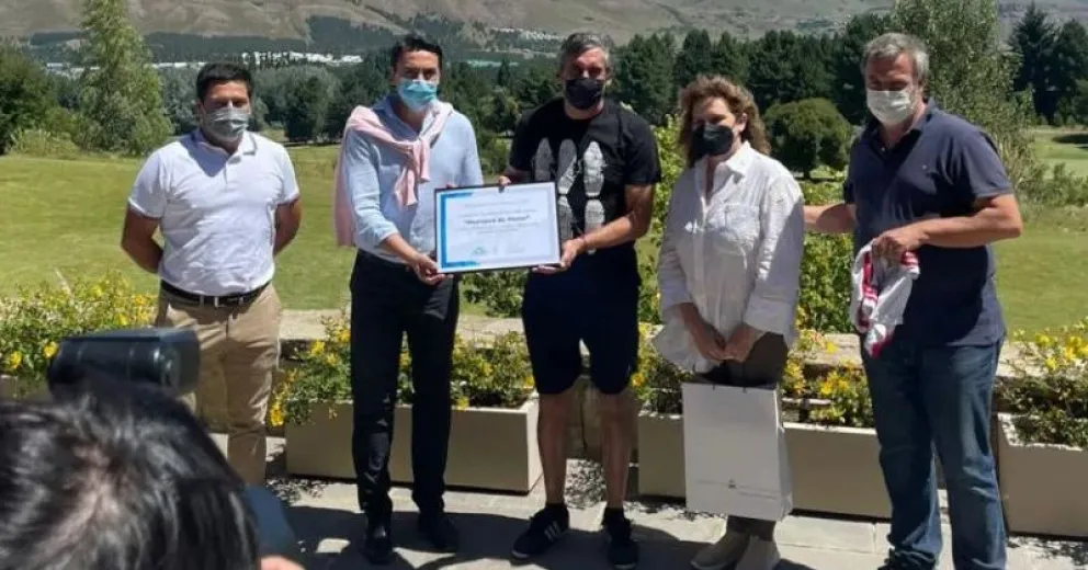 Enzo Francescoli es Huésped de Honor en San Martín de los Andes