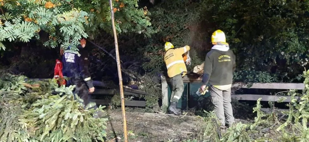 Nuevamente una tormenta de rayos provocó un principio de incendio