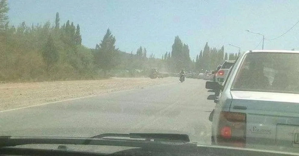 Se registraron agresiones a turistas durante el corte de ruta 