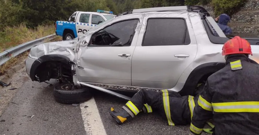 Dos nuevos choques en la accidentada Ruta de los Siete Lagos