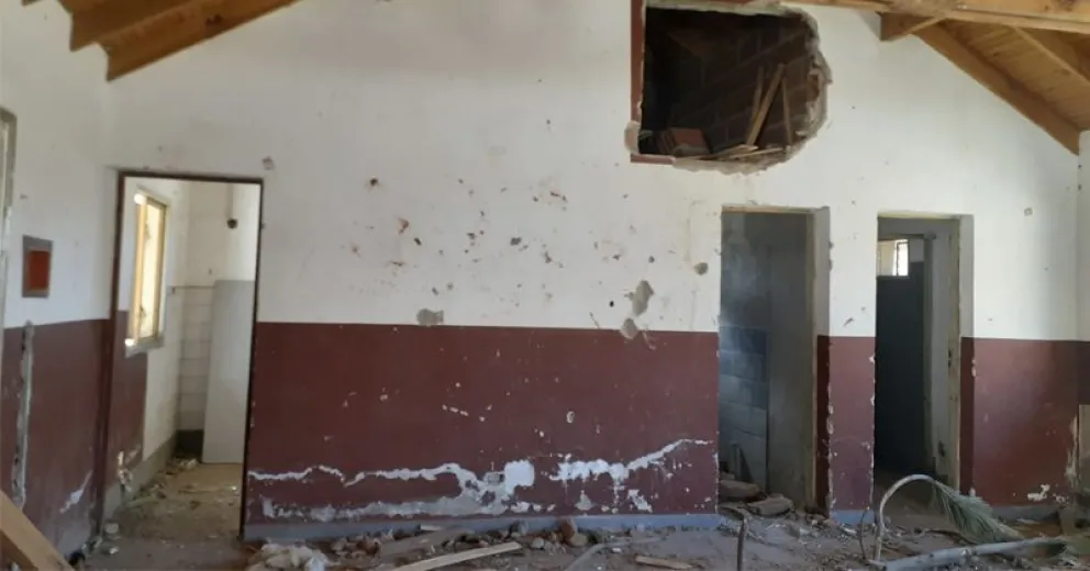 Nuevamente destrozaron el centro comunitario del 106 Viviendas