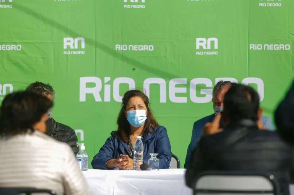 La gobernadora dijo que no hubo índices de deserción escolar en Río Negro