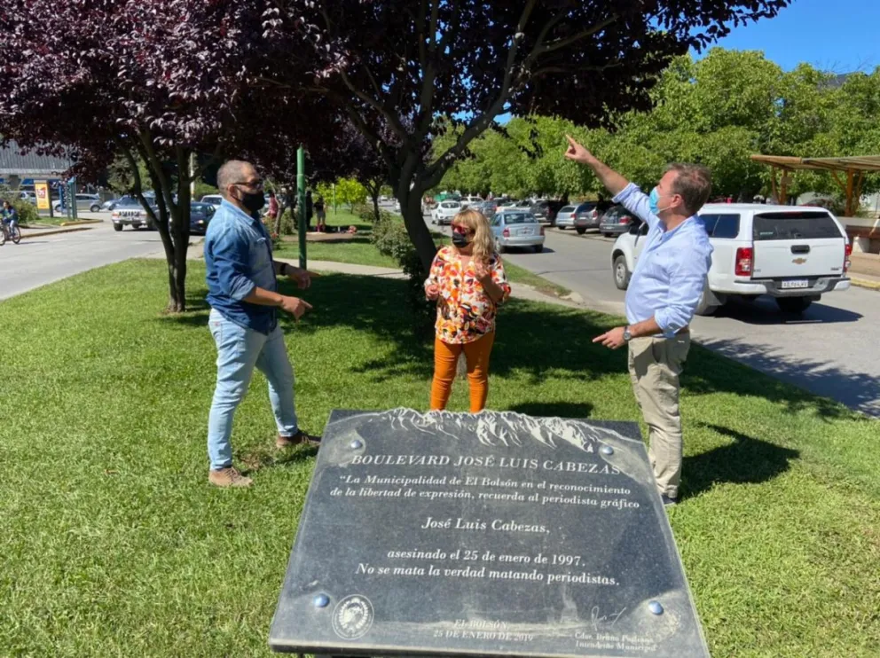 Homenajearon a José Luis Cabezas en El Bolsón