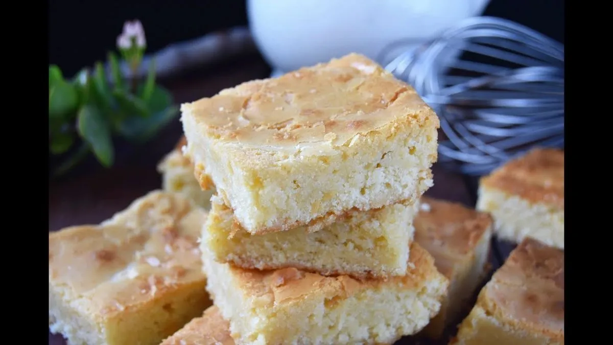 Probá esta receta exquisita: brownie de chocolate blanco en, ¡solo 5 pasos!  | Diario El Cordillerano