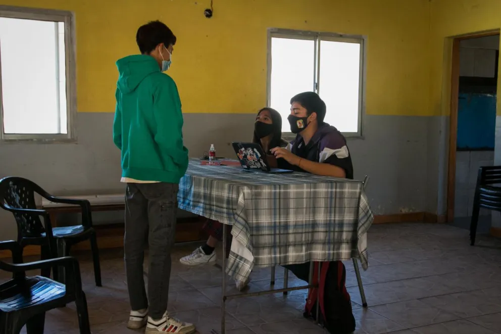 Inscriben en las Juntas Vecinales a los jóvenes al Plan "Progresar"