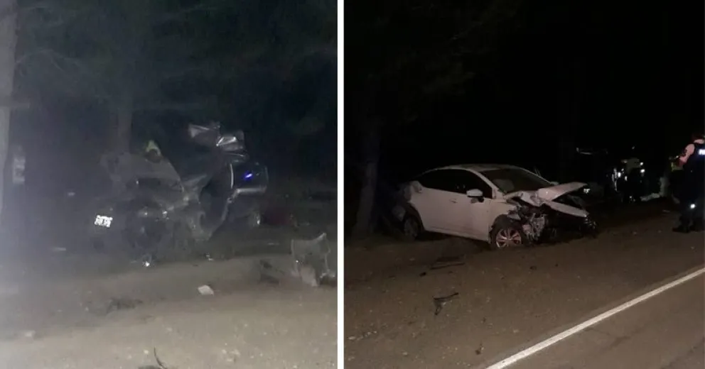 Heridos de gravedad en una violenta colisión camino al Aeropuerto 