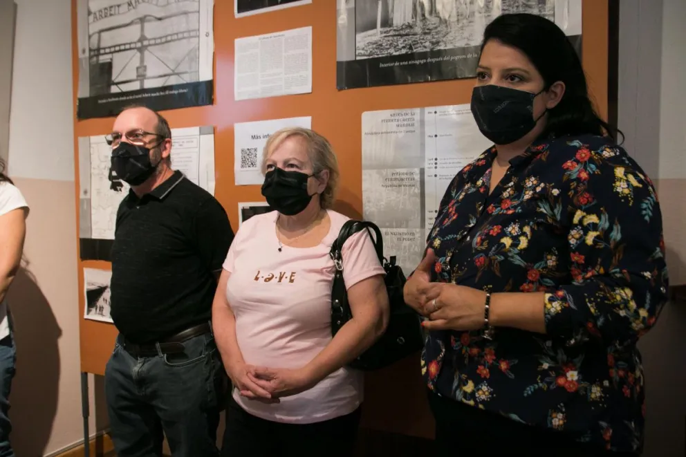 Hasta el 4 de febrero el Concejo expone una muestra fotográfica sobre el Holocausto 