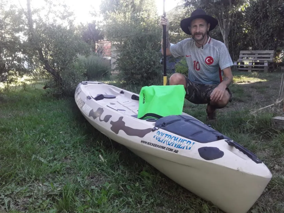 Se propone unir el Nahuel Huapi con el Atlántico en kayak