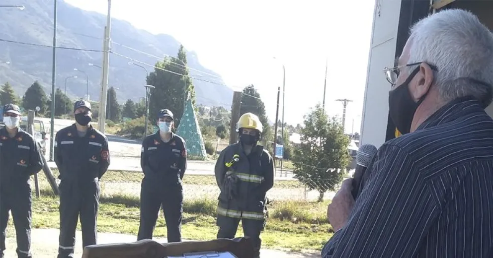 El destacamento "Aldo Luján" festejó sus 21 años de vida