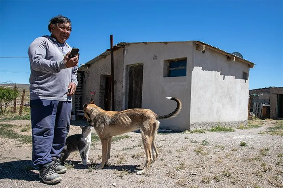 Clemente Onelli alcanzó la cobertura de internet en todas las viviendas