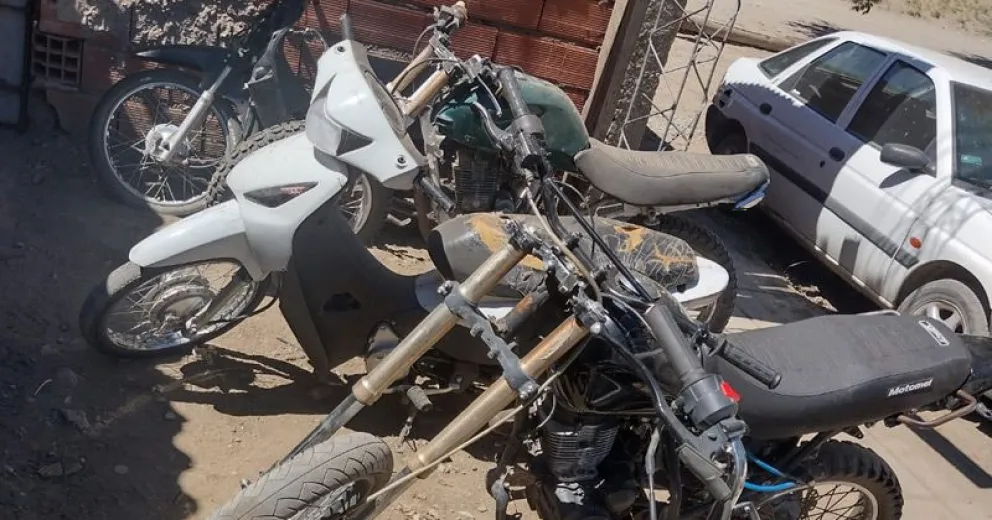 Recuperaron varias motos que habían sido sustraídas