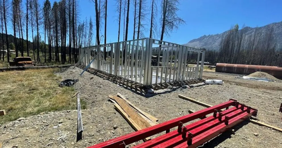 Reconstruyen la base de brigadistas en Las Golondrinas