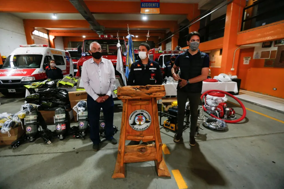 El cuartel de Bomberos Centro adquirió equipamiento de última generación