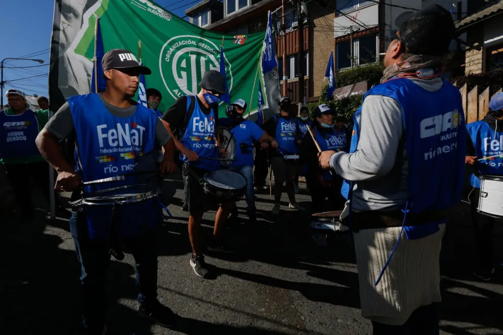 Luego de concentrar en dos juzgados, partieron nuevamente a lago Escondido